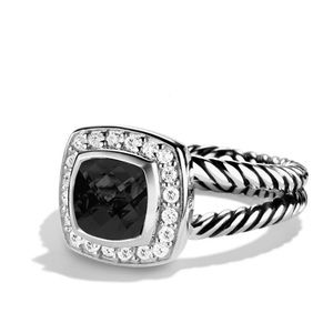 David yurman black onyx petite ring size 7